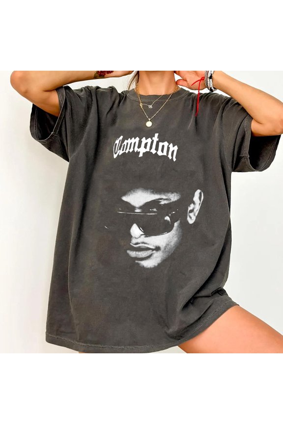 Eazy E T Shirt, Eazy-E Shirt, Bootleg Rap Retro 90s Casual Men Women T-Shirt