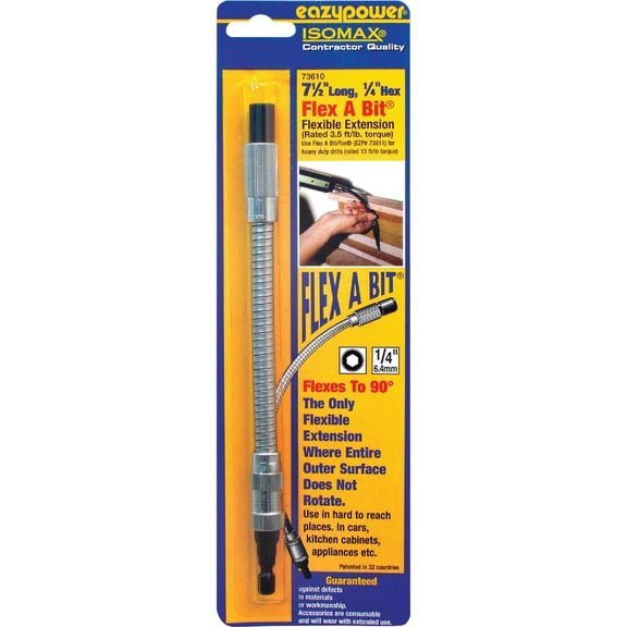 EazyPower 73610 EAZY POWER 7-1/2 FLEX A BIT 1/4"HEX