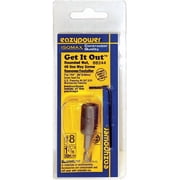 EazyPower 88244 #8 One Way Screw Remover/Installer 2" Long Power Bit x 1/4" Hex