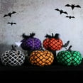 thumbnail image 1 of EazyTech 2025 Halloween Knitted Cotton Pumpkin Throw Pillow Decorations Small Plush Pillow - 7in Cute Gothic Pumpkin Props for Sofa, Table, Living Room, Gifts for Women Men, 1 of 7