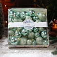 thumbnail image 1 of EazyTech 44-Pack Clear Christmas Ornament Balls Set 2" PVC Hanging Decorations for Tree, Holiday, Party, Home, Festival Decor, 1 of 6
