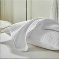 thumbnail image 1 of EazyTech Breathable Flannel Pillowcases Pillow Protector Cover - Waterproof, Oil-Resistant, 20x30 Inch for Hotel & Home Use - Fiber Filled with Full-Wrap Design White, 1 of 8