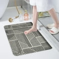 thumbnail image 1 of EazyTech Diatom Mud Bath Rug Super Absorbent Quick Dry Non Slip Rubber Backing Washable Bathroom Floor Mat 16x24in for Shower Bathtub Sink Laundry Room, 1 of 7