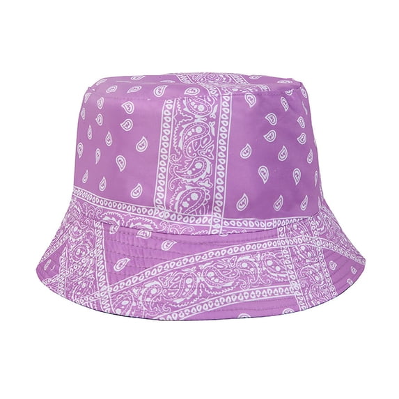 EazyTech Double-Sided Reversible Fisherman Hat Unisex Cotton Twill Sun Hat for Outdoor Activities, Adjustable Bucket Hat with Breathable Vents