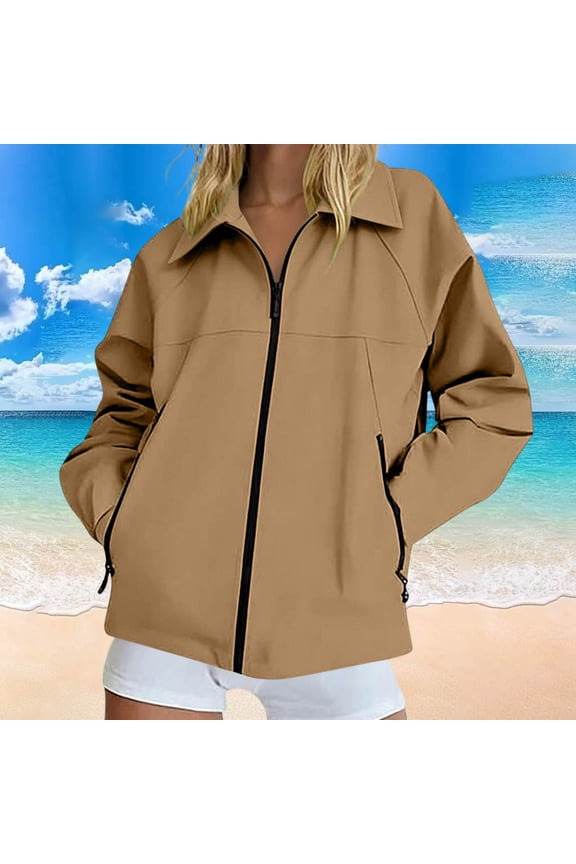 Hiking Jacket for Women Summer Lightweight Waterproof Windbreaker Packable Jackets Quick Dry Running Rain Coat with Hood