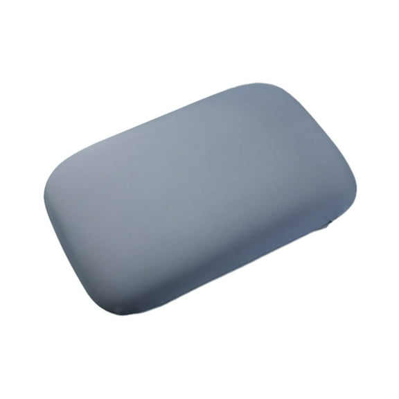 EazyTech Memory Foam Cooling Neck Pillow Cervical Support Pillow for Teen Side Back Stomach Sleepers, Machine Washable , Eco Friendly Fiber Fill 15x10.5x4 Gray