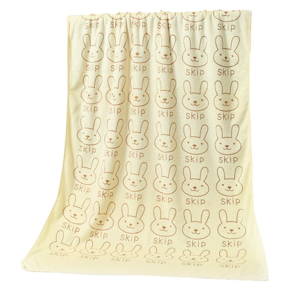 EazyTech Microfiber Small Bath Towel 20 by 39.5 Inches Highly Absorbent and Lightweight Quick Drying Premium Towels for Travel ,Spa and Bathroom (Beige)