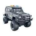 thumbnail image 1 of EazyTech Police Car Toy with Sound and Light, SUV Jeep Vehicle with Openable Doors, Realistic Simulation Toy Car Educational Role Play Christmas Borthday Gift for Kids Boys Girls Ages 3-6 Years Old, 1 of 7
