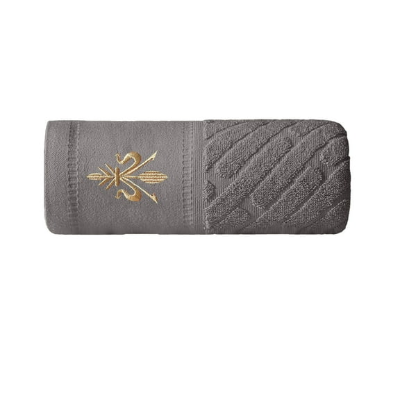 EazyTech Premium Cotton Hand Towels Super Soft Absorbent Quick Dry Face Hand Towel for Spa Bathroom Gym Travel Hotel Home(Dark Gray)