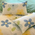 thumbnail image 1 of EazyTech Premium Floral Pillowcase Set of 2 - Ultra Soft, Breathable, Dormitory & Household Bedding - 2 Pack, Durable for Home Use 20x30 Inch Standard Queen Size White, 1 of 6
