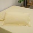 thumbnail image 1 of EazyTech Premium Pillowcase for Comfortable Sleep - Soft & Breathable Pillow Cases Standard Size 20x30 Inch - Durable & Bedding Accessory Beige, 1 of 6