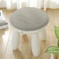 thumbnail image 1 of EazyTech Round Stool Chair Cushion with Thickening Flock Sponge Seat - Support for Office Dining Chair & Floor Sitting, Reading & Meditation - Diameter 16in Multi-Purpose Home Decor Gift Gray, 1 of 6
