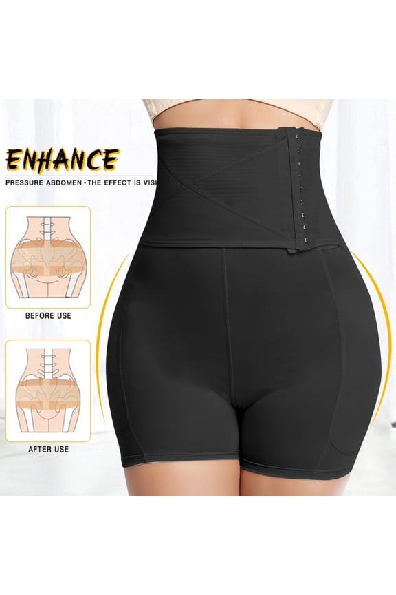 Shapewear Control Panties Padded Shorts Butt Lifters Snatched Waist Body Shaper Leggings