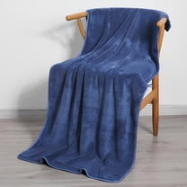 EazyTech Ultra Soft Large Bath Towel 31.5x59 inch, High Absorbant Compact Quickdry & Lightweight Shower Towel, Ideal for Gym Travel Camp Pool (Navy)