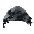 thumbnail image 1 of EazyTech Vintage Tassel Braid Satin Lined Headscarves Brimless Hat Turban, Soft Oversized Hat for Women Men, 1 of 4