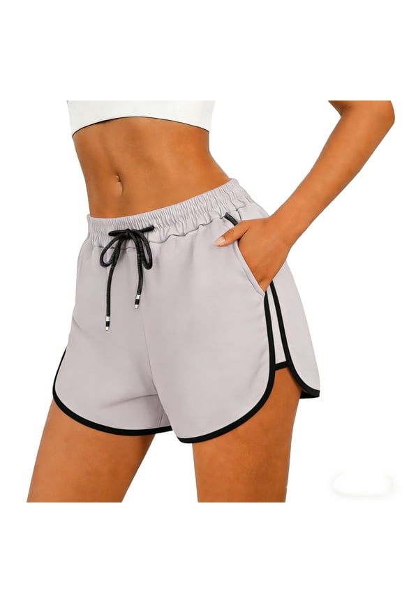 Women's Gym Yoga Summer Running Active Dance Elastic Shorts