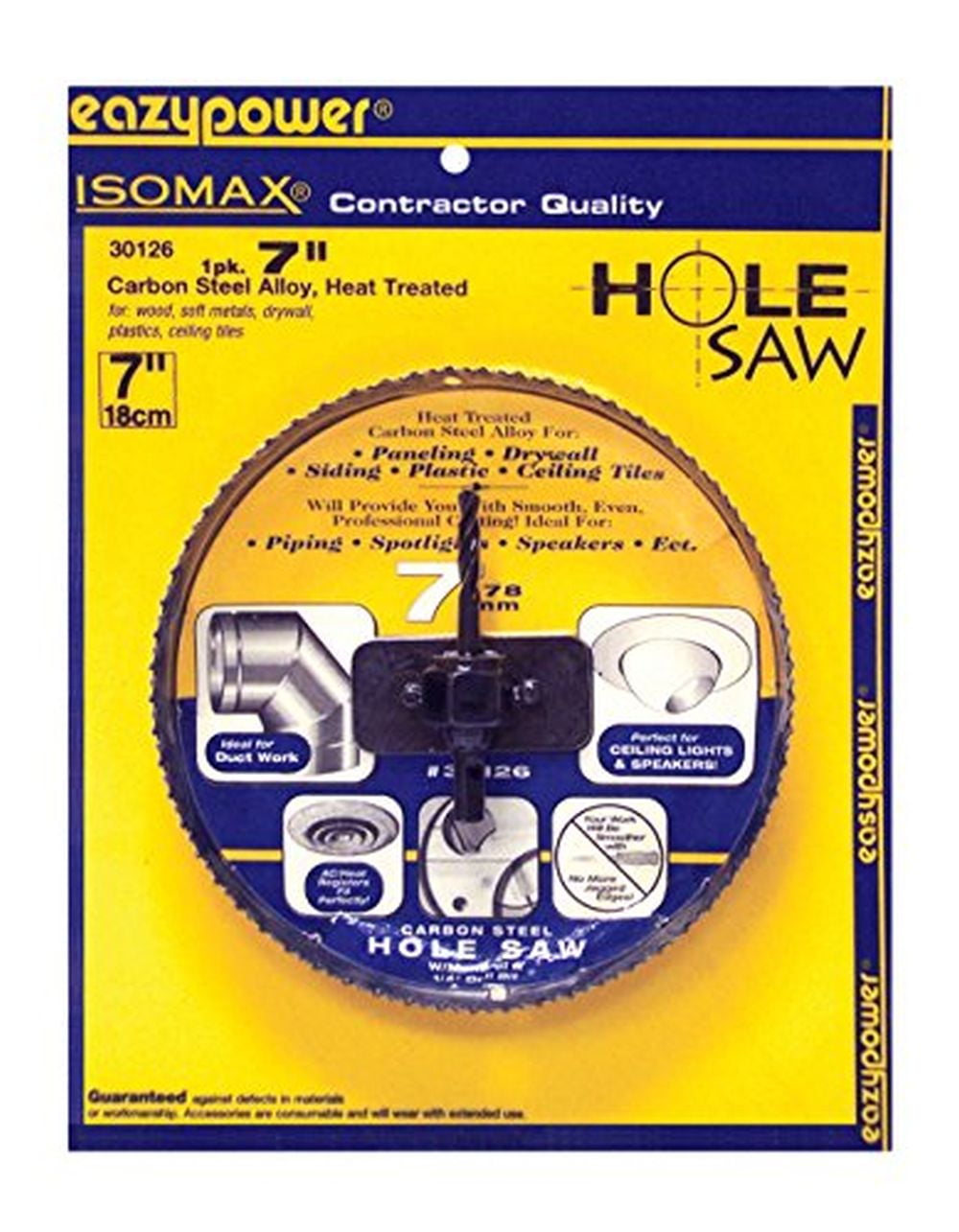 Eazypower 7" Hole Saw Set