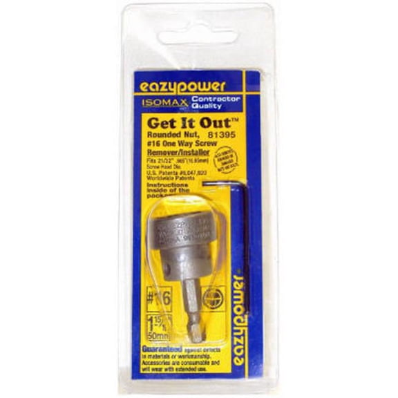 Eazypower 81395 No. 16 One Way Screw Remover