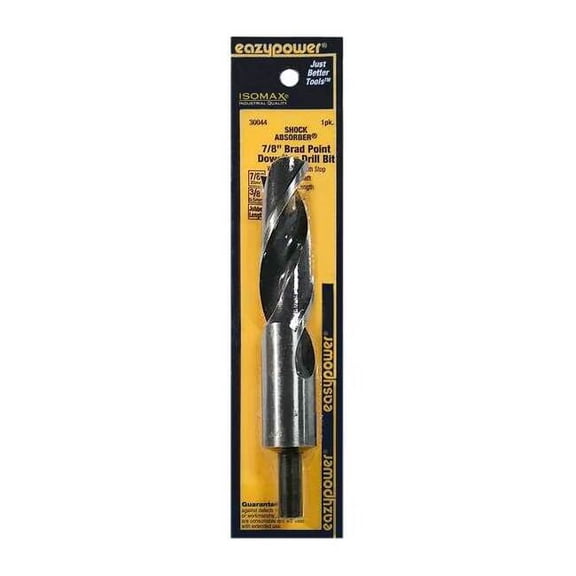 Eazypower Brad-Point Drill Bit,7/8" Size 30044