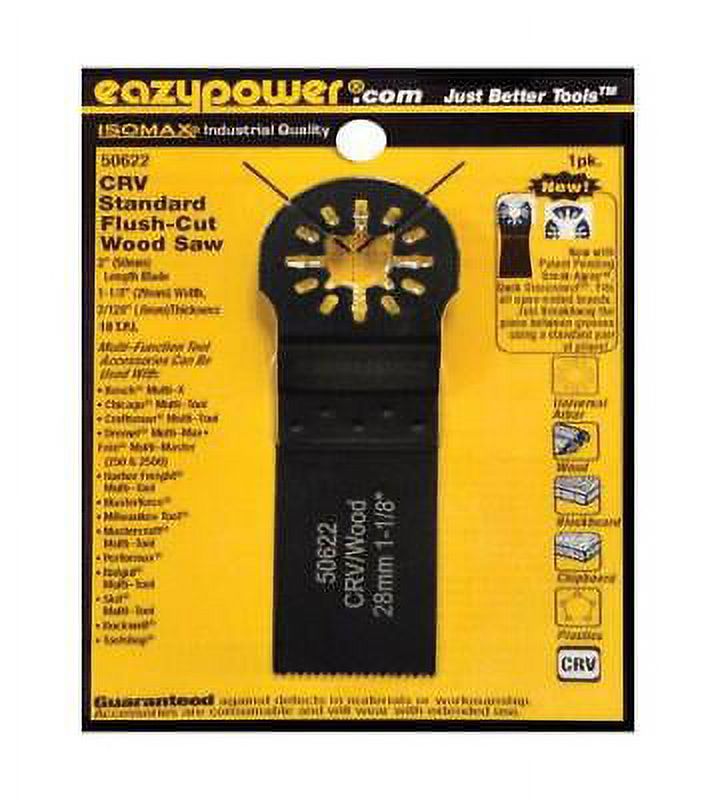 Eazypower Isomax 11/8 in. X 4 in. L Chrome Vanadium Steel Standard