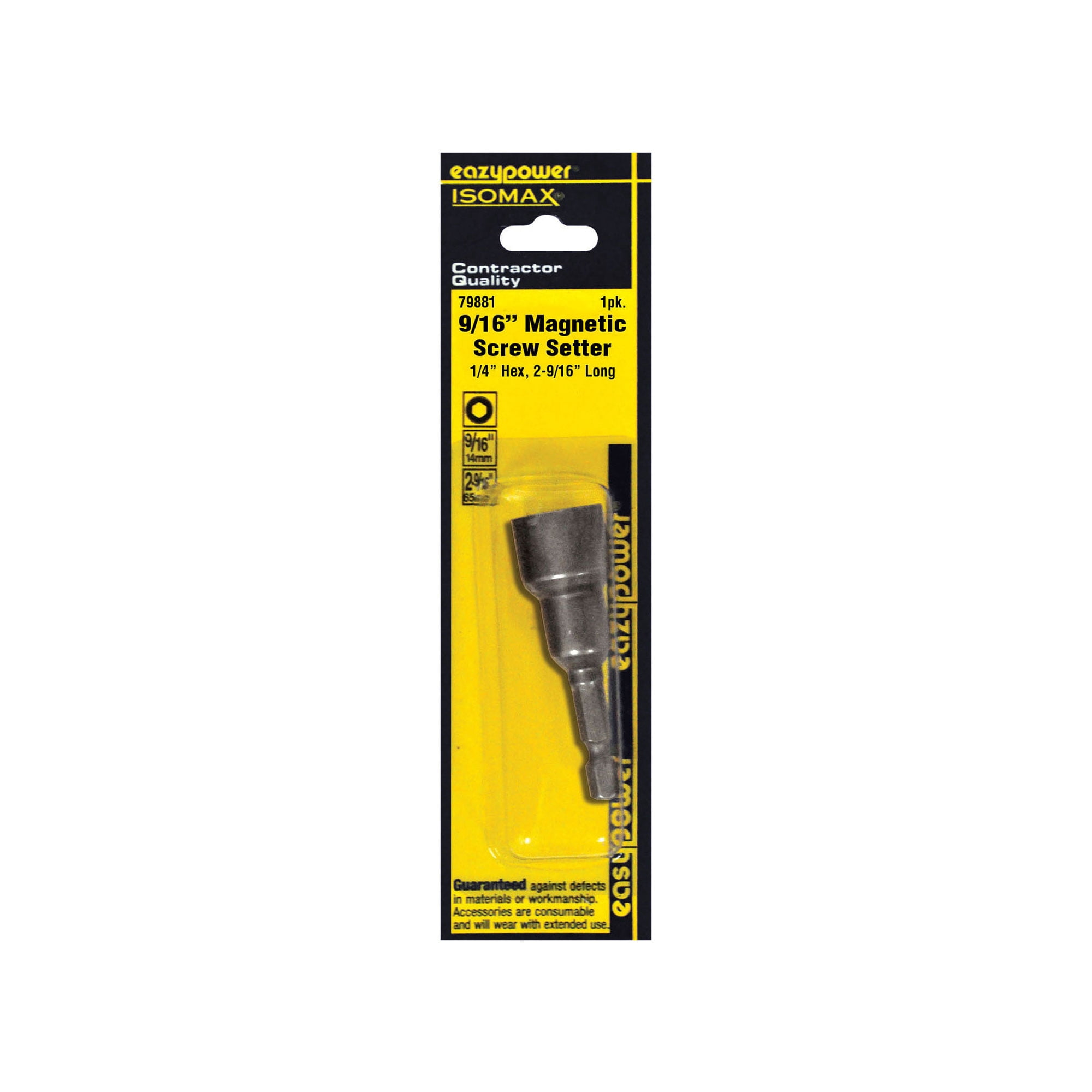 Eazypower Magnetic Nut Setters, 9/16