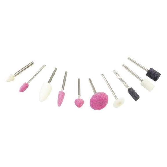 Manufacturer Varies Mini Mounted Point Set,10 pcs. 87865