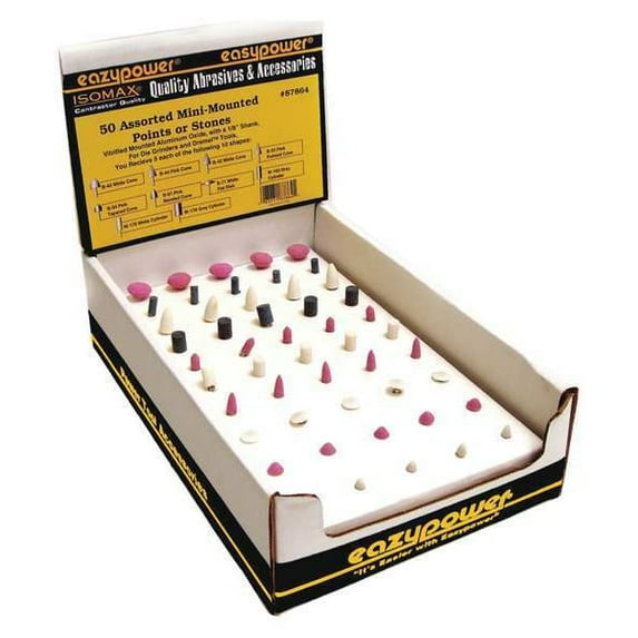 Manufacturer Varies Mini Mounted Point Set,50 pcs. 87864