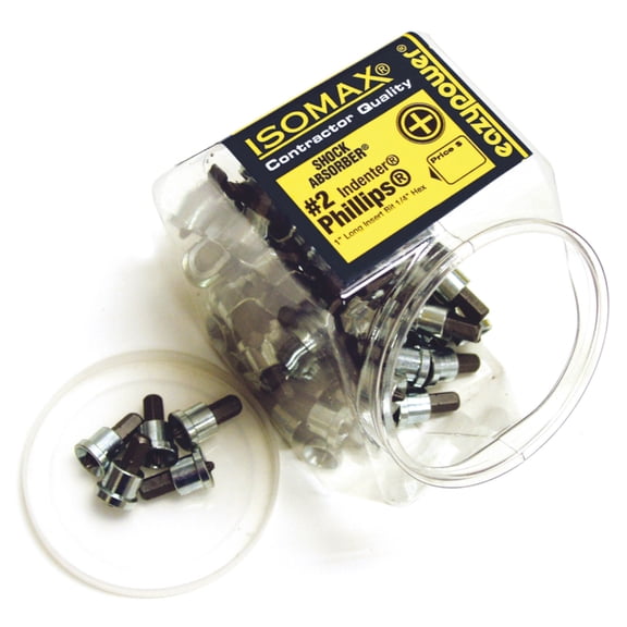 Eazypower Phillips Indenters, #2, 1", 50 pack