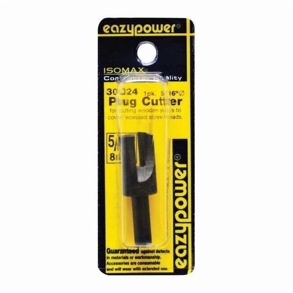 Eazypower Plug,5/16" Dia.,For Screw Head 30024