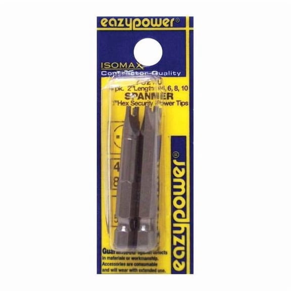 Manufacturer Varies Spanner Power Bit Set,Pieces 4 73270