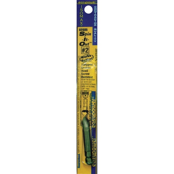 Eazypower Spin-it-Out Screw Extractor - Pack of 4