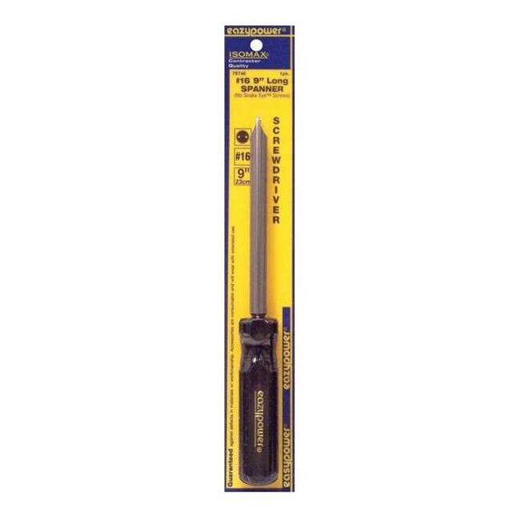 Eazypower Tamper Resistant Spanner Screwdriver #16 Round 79746
