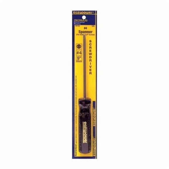 Eazypower Tamper Resistant Spanner Screwdriver #4 Round 79740