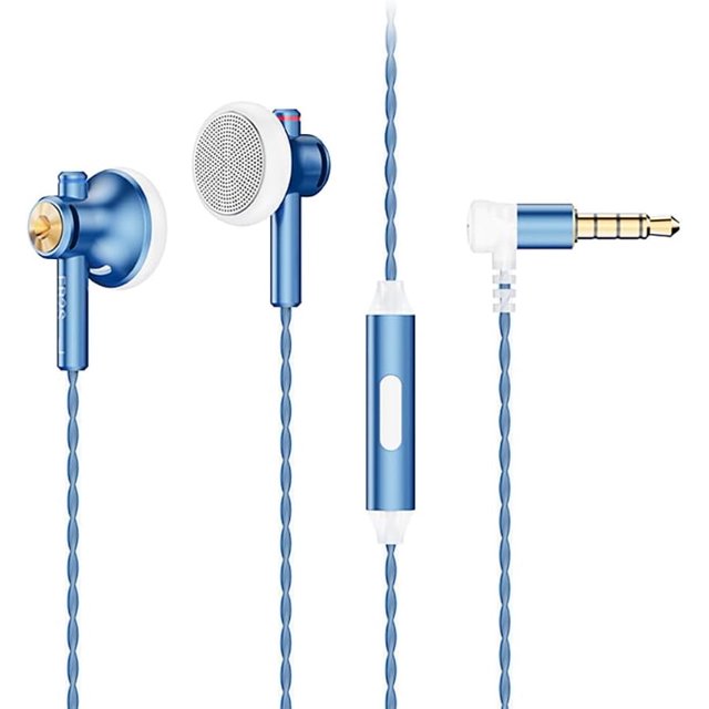 Eb2S Pro Flat Head Earbuds 1Dd 15.4Mm Lcp Dynamic Driver Earphones