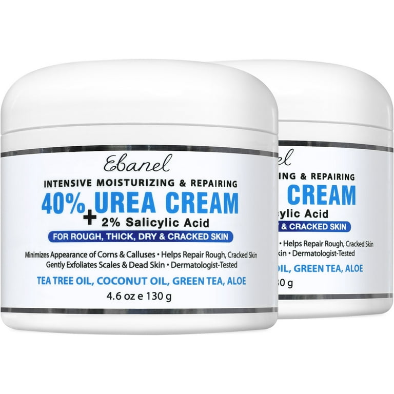 Ebanel 40 Urea Cream Plus 2 Salicylic Acid Callus Remover Foot