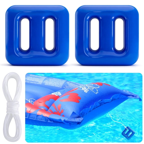 Ebaokuup 2 Pack 150g Pool Float Anchor Weights with String for Floating Fountains
