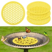 Ebaokuup 4-Pack Floating Bee Watering Stations, 7.87" EVA Foam Bee Baths for Garden