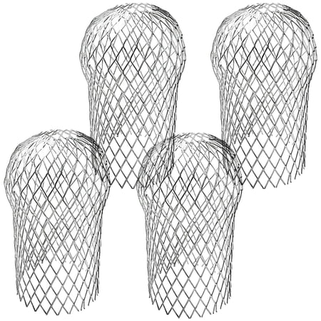 Ebaokuup 4 Pack Expandable Aluminum Gutter Downspout Guards