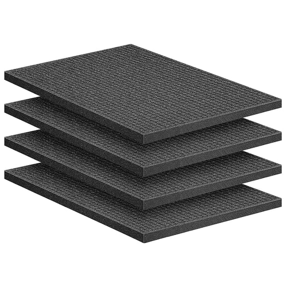 Ebaokuup 4 Pcs 16" x 12" x 1" Pick Apart Foam Inserts for Cases Storage