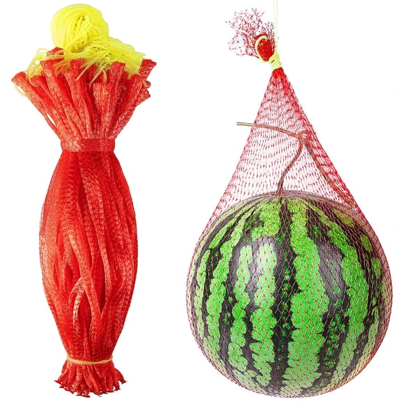 Ebaokuup 50 Pcs Reusable Watermelon Hammock Nets for Melons & Cucumbers