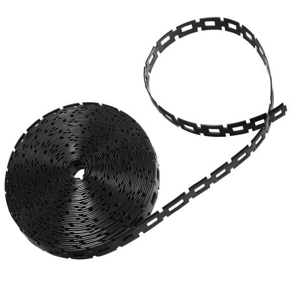 Ebaokuup 50 ft Adjustable Plastic Tree Tie, 1/2 Inch Chain Lock, 1 Pack