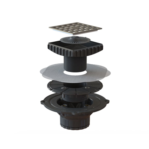 Ebbe America Ebdb-Abs Ebbe Builder Abs Clamp Collar Drain Bundle