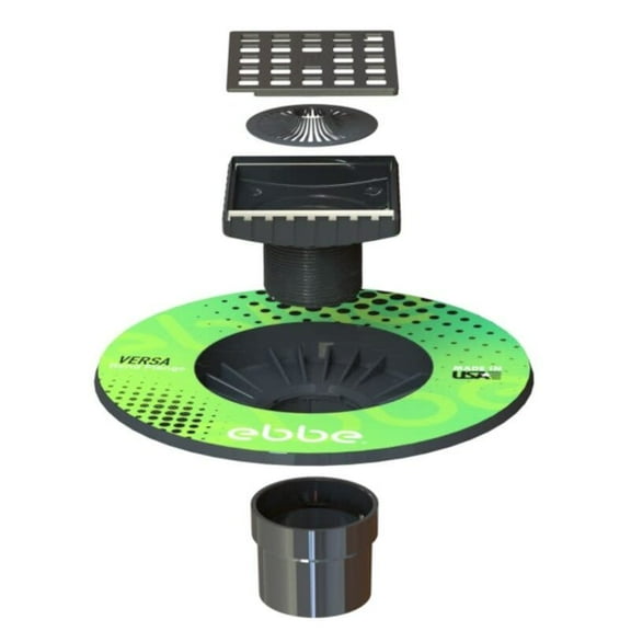 Ebbe America Ebdb-Vbf-Abs Ebbe Builder Abs Versa Drain Bundle