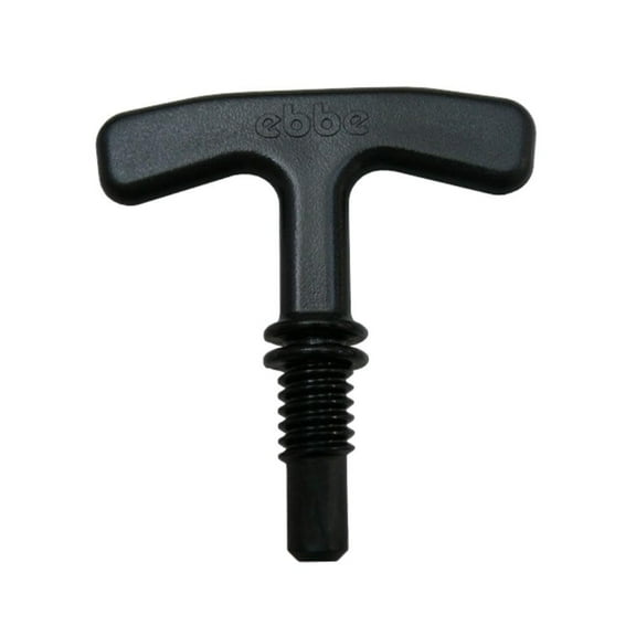 Ebbe E106 Corner Drain Grate T-Puller, Black, 2-Pack