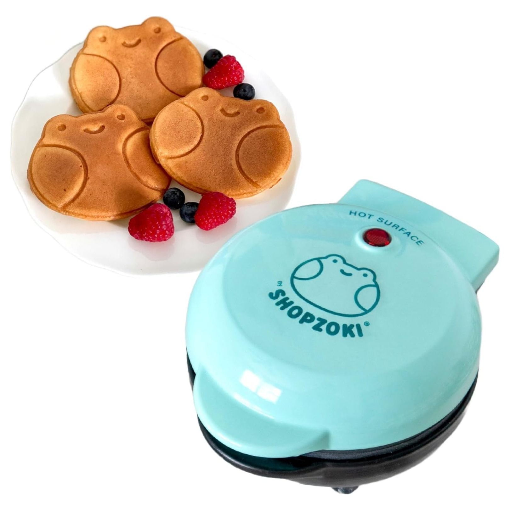 Ebbo Frog Waffle Maker, Non-Stick Waffle Maker, Cute Gifts