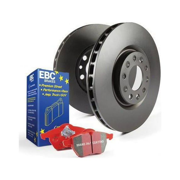 Ebc Brakes S12kf1846 S12 Kits Redstuff And Rk Rotors Fits 14 19 F Type Fits select: 2014-2022 JAGUAR F-TYPE
