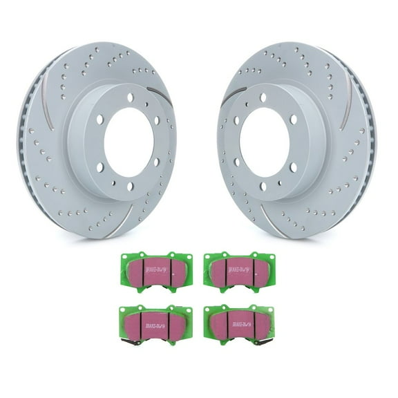 Ebc Brakes S3kf1128 S3 Kits Greenstuff 6000 And Gd Rotors Truck/Suv Fits select: 2005-2023 TOYOTA TACOMA, 2003-2009 TOYOTA 4RUNNER