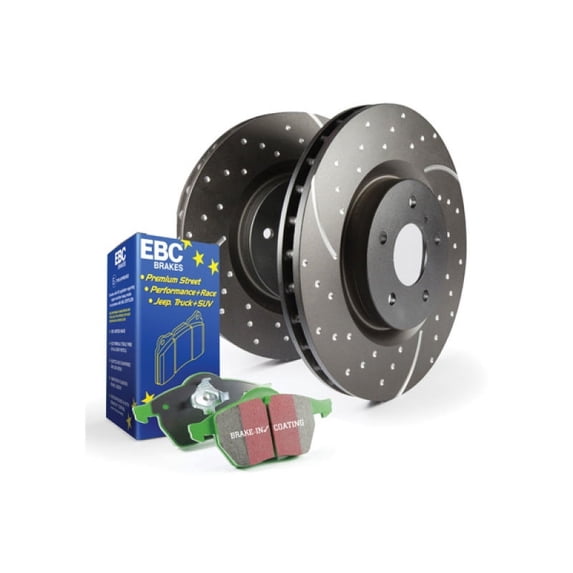 Ebc Brakes S3kr1136 S3 Kits Greenstuff 6000 And Gd Rotors Truck/Suv Fits select: 2014-2019 CHEVROLET SILVERADO, 2014-2019 GMC SIERRA