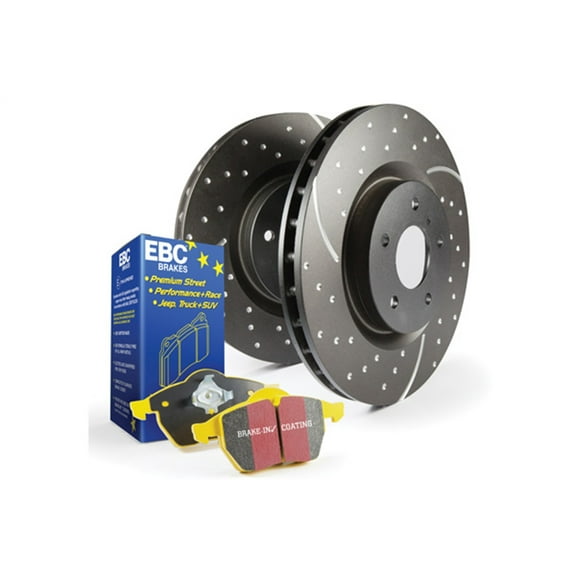 Ebc Brakes S5kf1439 S5 Kits Yellowstuff And Gd Rotors Fits select: 2013 MINI COOPER ROADSTER, 2014-2016 MINI COOPER