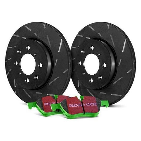 Ebc Brakes S9kf1536 S9 Kits Yellowstuff And Usr Rotors Fits select: 2005-2007,2009-2018 VOLKSWAGEN JETTA